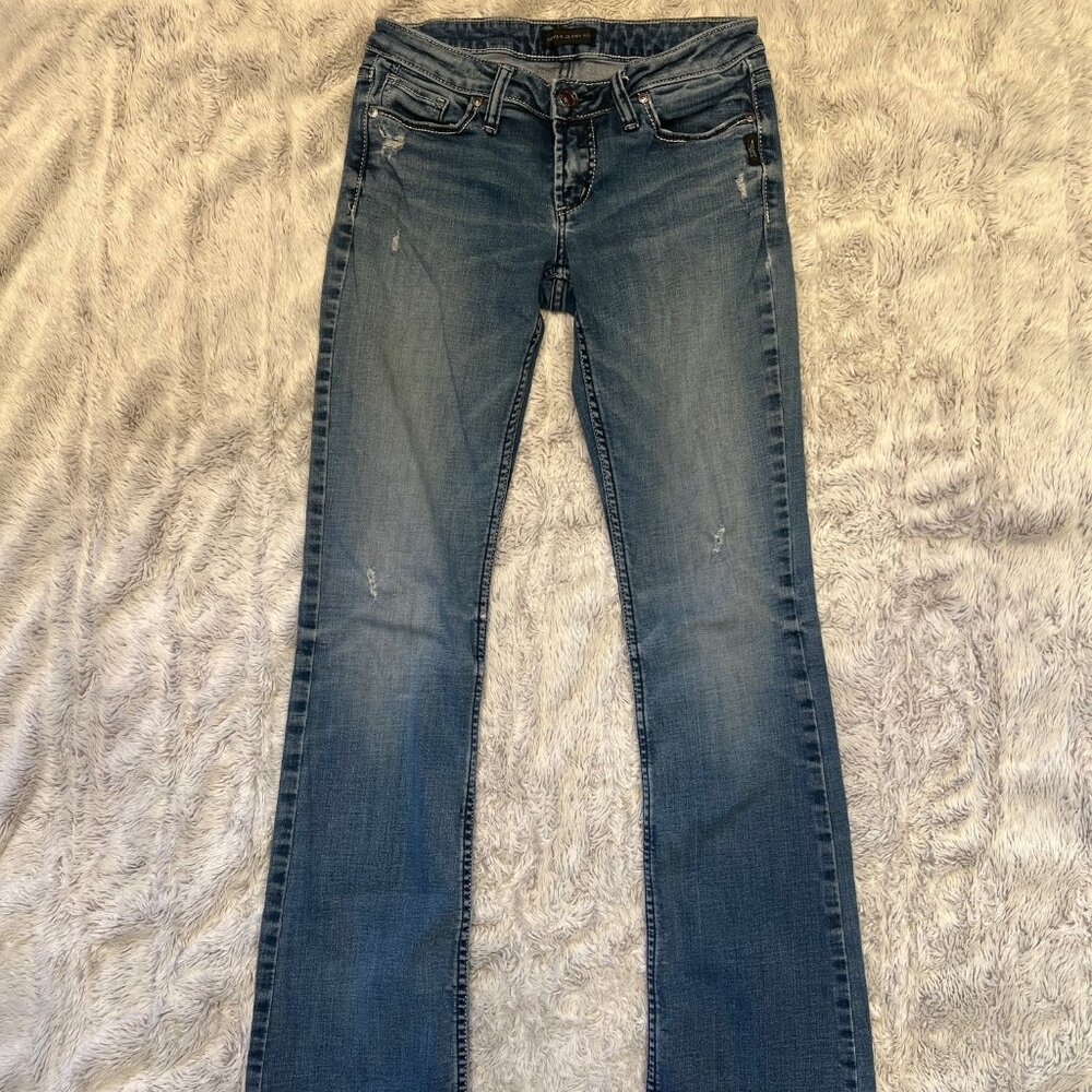 Silver Jeans, Tuesday Slim Boot, 27